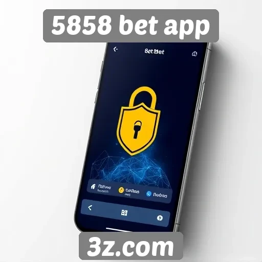 Plataforma 5858 bet app se destaca por segurança digital